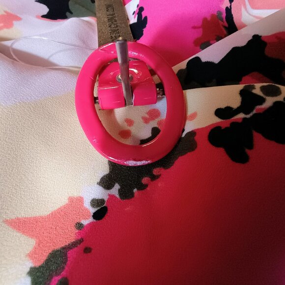 EUC: AVA & VIV Sze 3X Multicolor Floral V-Neck Halter Maxi Dress - Picture 5 of 5